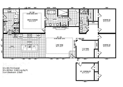 Mobile Home 4bedroom 2 Bath